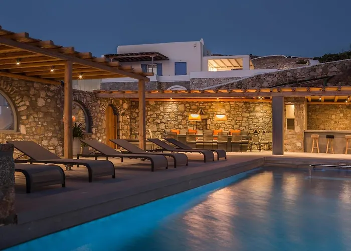 Aether - Infinity Pool Mykonos Villa Mykonos Town